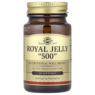 Solgar, Gelée Royale "500", 60 Softgels