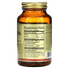 Solgar, Resveratrol 250 mg, 60 cápsulas