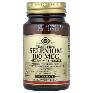 سولغار‏, سيلينيوم، 100 مكجم، 100 قرص