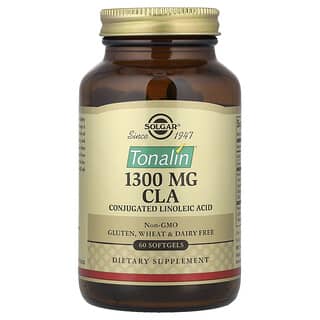 Solgar, CLA Tonalin®, 1300 mg, 60 cápsulas blandas