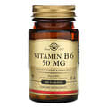 Solgar, Vitamin B6, 50 Mg, 100 Tablets