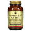Vitamin B12, 500 mcg, 250 Vegetable Capsules