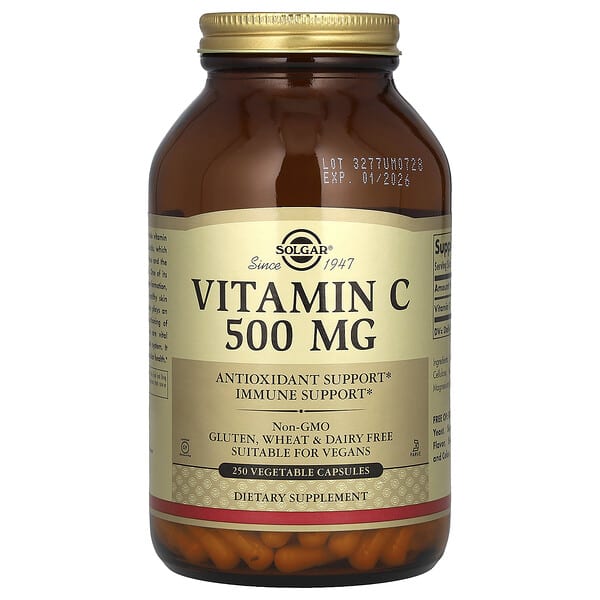 Solgar, Vitamin C, 500 mg