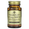 Vitamina D3 (colecalciferol), 125 mcg (5000 UI), 60 cápsulas vegetales