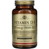 Vitamin D3 (Cholecalciferol), 125 mcg (5,000 IU), 240 Vegetable Capsules