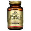 Natural Source Vitamin E, 200 IU, 100 Softgels