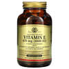 Витамин Е природного происхождения, 670 мг (1000 МЕ), 100 мягких желатиновых капсул