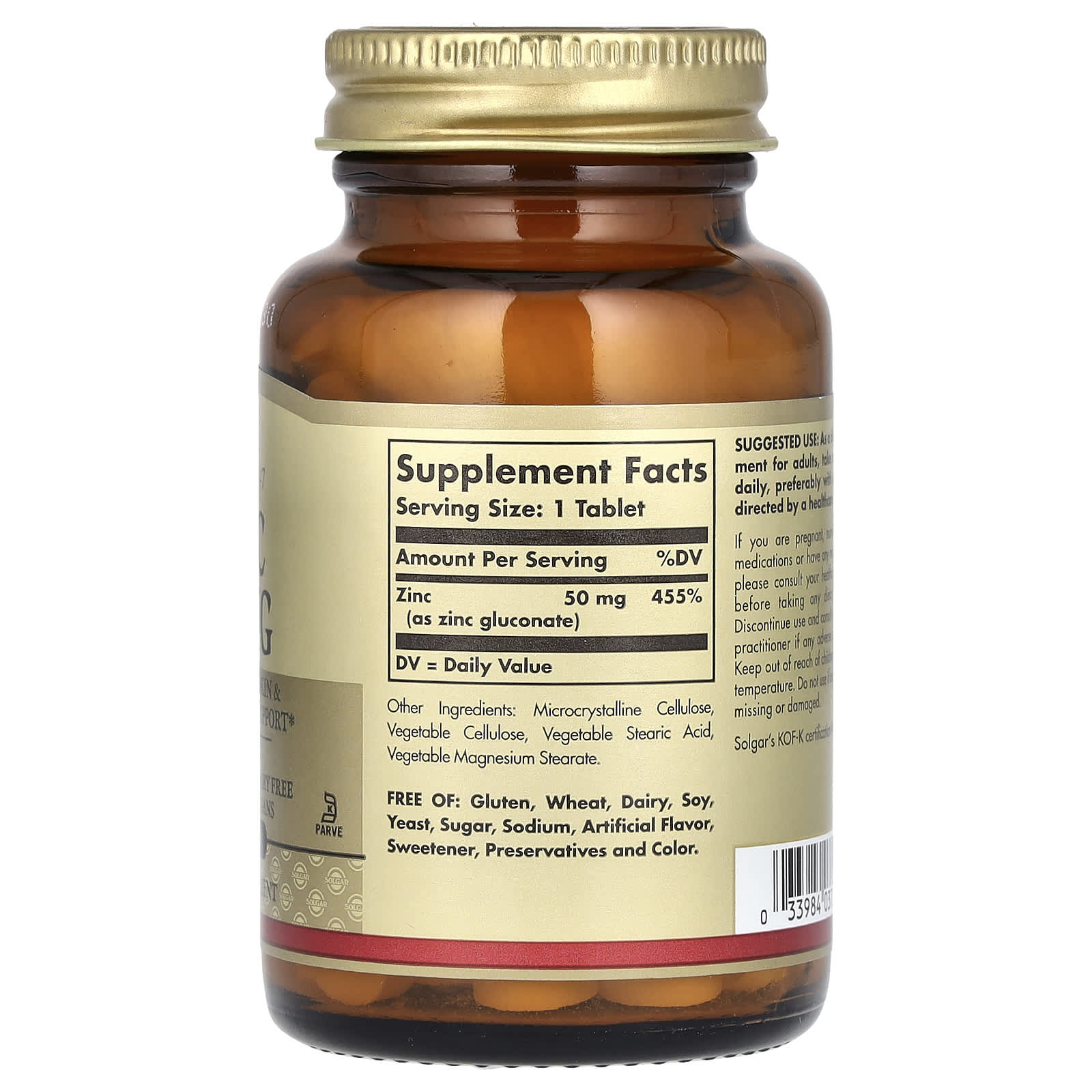 Solgar Oligo Zin Plus 50 Tavolette Orosolubili - RAM Apparecchi - Foto 7