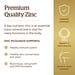 Solgar, Zinc Picolinate, 22 mg, 100 Tablets - Image 4