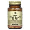 Picolinate de zinc, 22 mg, 100 comprimés