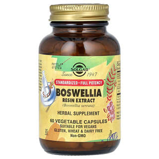 Solgar, Boswellia Resin Extract, 60 Vegetable Capsules