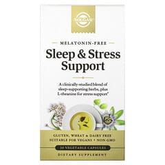 Solgar, Schlaf- und Stressunterstützung, 30 pflanzliche Kapseln