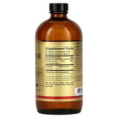 Solgar, L-Carnitina, Limão Natural, 1.500 mg, 473 ml (16 fl oz) (Item Descontinuado) 