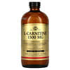 L-Carnitine, Natural Lemon, 1,500 mg, 16 fl oz (473 ml)