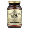 Resveratrol, 500 mg, 30 Vegetable Capsules