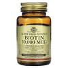 Super High Potency Biotin, 10,000 mcg, 60 Vegetable Capsules