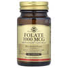 Folate, 1,000 mcg, 60 Tablets