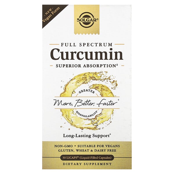 Full Spectrum Curcumin, 30 LiCaps