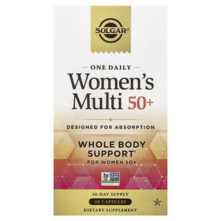 Solgar, One Daily Women's Multi 50+, 60 Capsules