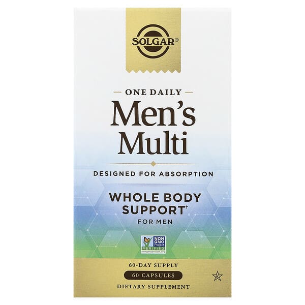 索爾加, 每日一次男性多營養素，60 粒膠囊