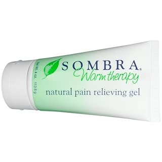 Sombra Professional Therapy, Warm Therapy, Natural Pain Relieving Gel, with Easy Pop Open Lid, 4 oz Tube (113.6 g)