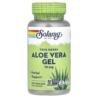 سولاراي‏, True Herbs ، جل الصبار ، 100 كبسولة نباتية
