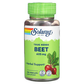 Solaray‏, Beet, 605 mg, 100 VegCaps