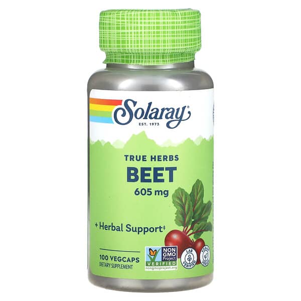 True Herbs, Beet, 605 mg, 100 VegCaps