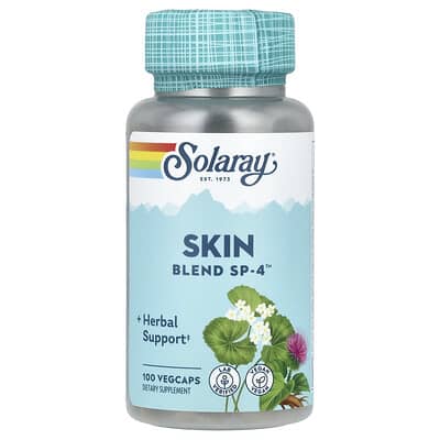 Solaray, Skin Care Complex, SP-4™, 100 Vegetarian Capsules