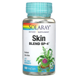 Solaray, Skin Blend, SP-4, 100 VegCaps