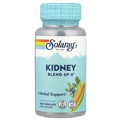 Solaray, Kidney Blend SP-6, 100 Vegetarian Capsules