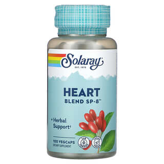 Solaray, Heart Blend SP-8, 100 VegCaps