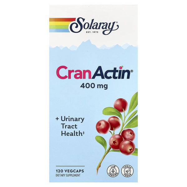 Solaray CranActin®, Urinary Tract Health, 120 VegCaps