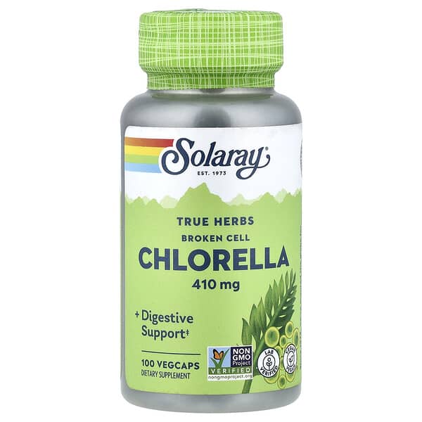 True Herbs, Broken Cell Chlorella, 410 mg, 100 Vegcaps