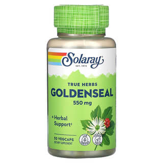 Solaray, Goldenseal, 550 mg, 50 VegCaps