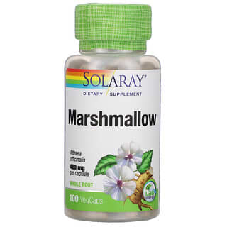 Solaray, Malvavisco, 480 mg, 100 cápsulas vegetales