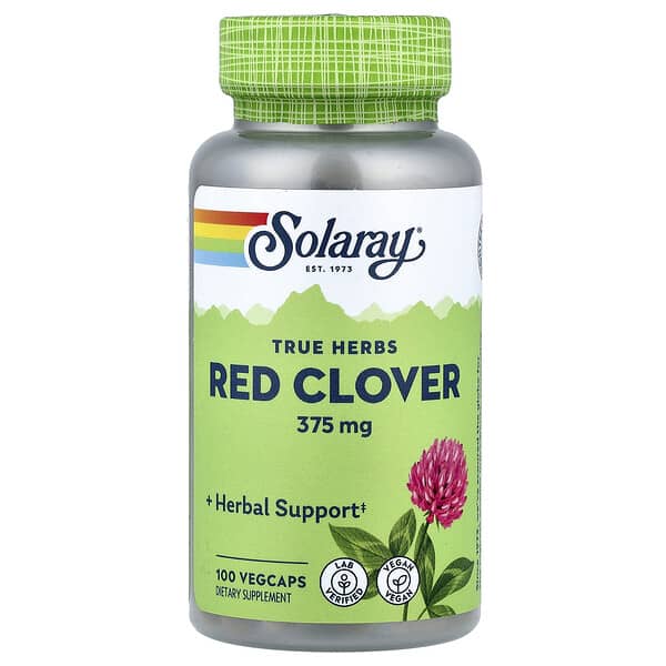 True Herbs, Red Clover, 375 mg, 100 VegCaps