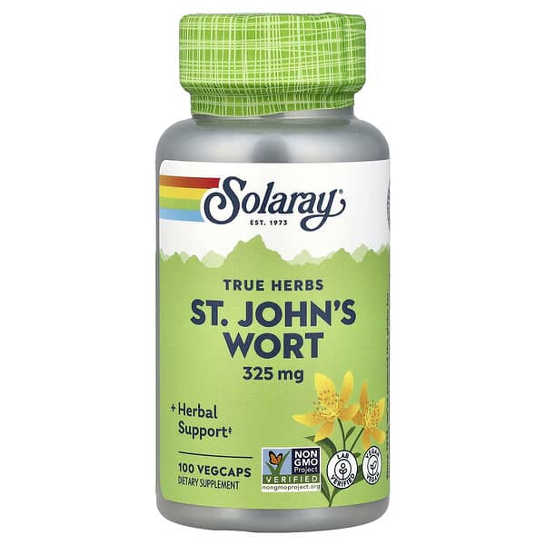 True Herbs, St. John's Wort, 325 mg, 100 VegCaps