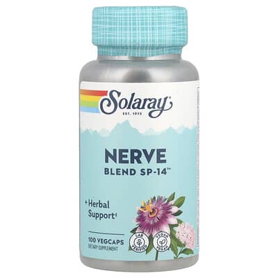Solaray, Nerve Blend SP-14™, 100 Vegetarian Capsules