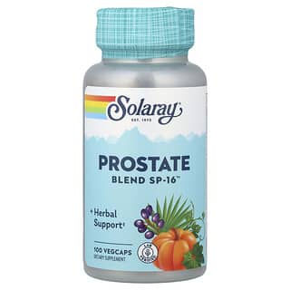 Solaray, Mezcla para favorecer la salud de la próstata SP-16, 100 cápsulas vegetales