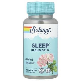 Solaray, Mezcla para dormir SP-17, 100 cápsulas vegetales