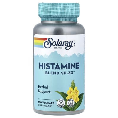 Solaray, Histamine Blend SP-33™, 100 Vegetarian Capsules