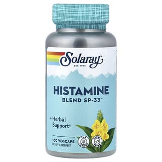 Solaray, Histamine Blend SP-33, 100 plantaardige capsules