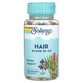 Solaray, Haarmischung SP-38, 100 pflanzliche Kapseln
