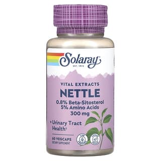 Solaray, Nettle, Vital Extracts, 300 mg, 60 VegCaps