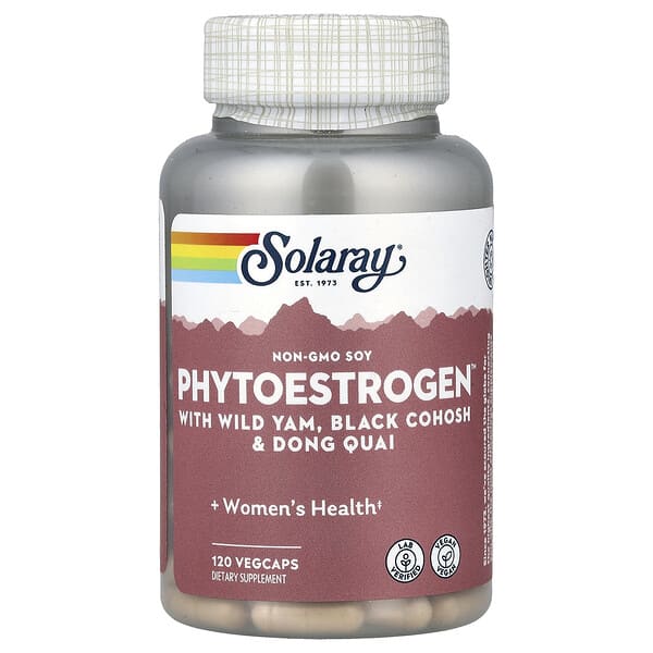 Phytoestrogen™ with Wild Yam, Black Cohosh & Dong Quai, 120 VegCaps