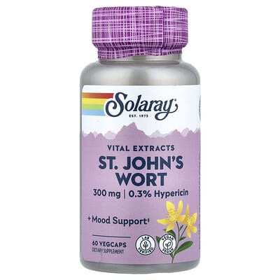 Solaray, Vital Extracts, St. John's Wort, 60 VegCaps