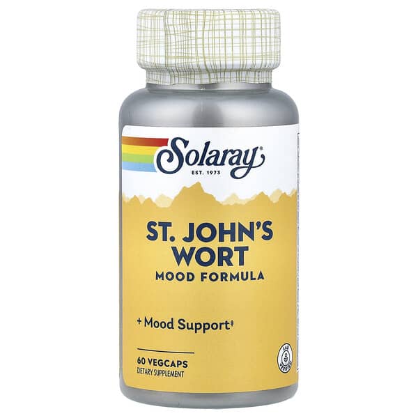 Solaray St. John's Wort, 60 VegCaps