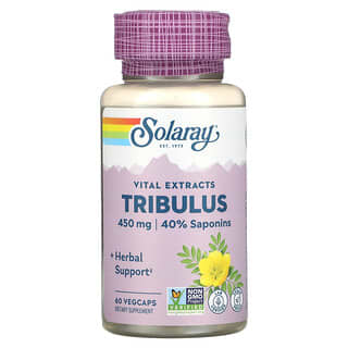 Solaray, Tribulus, 450 mg, 60 VegCaps