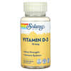 Vitamina D3, 10 mcg, 120 cápsulas blandas